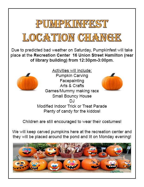 pumpkinfest Town of Hamilton, MA